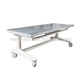 x ray radiology table with cassette tray
